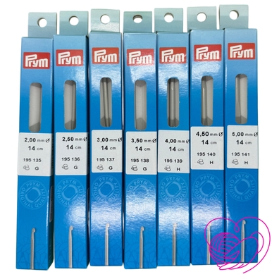  SZYDEŁKO PRYM DO WEŁNY POWLEKANE ALUMINIUM 5,0